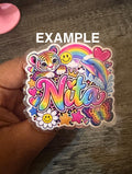 Custom lisa popsocket (add name in note at checkout)