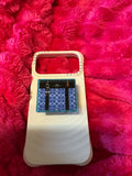Denim phone grip