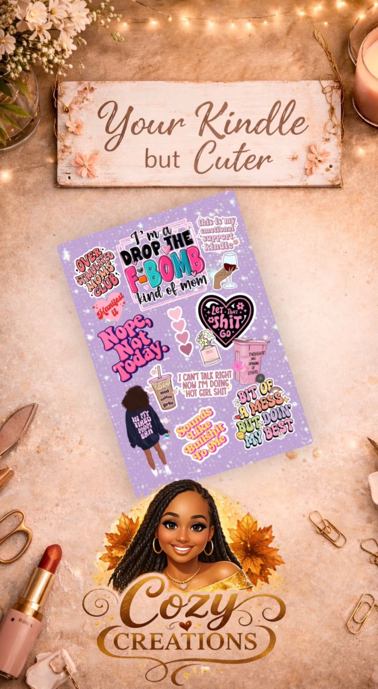 Tired mom club insert