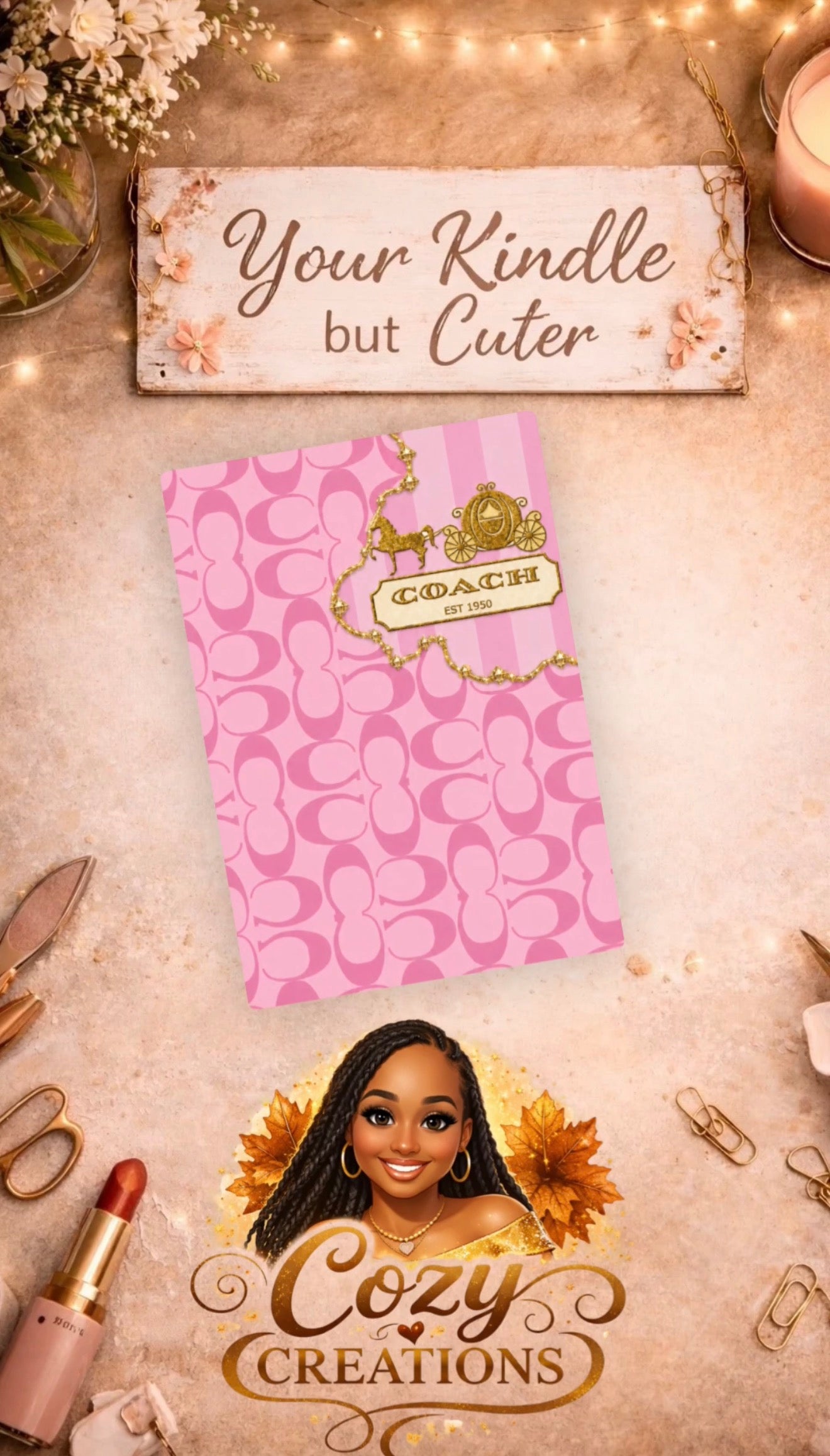 Pink patterns insert