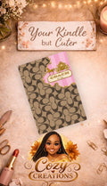 Pink and brown pattern insert