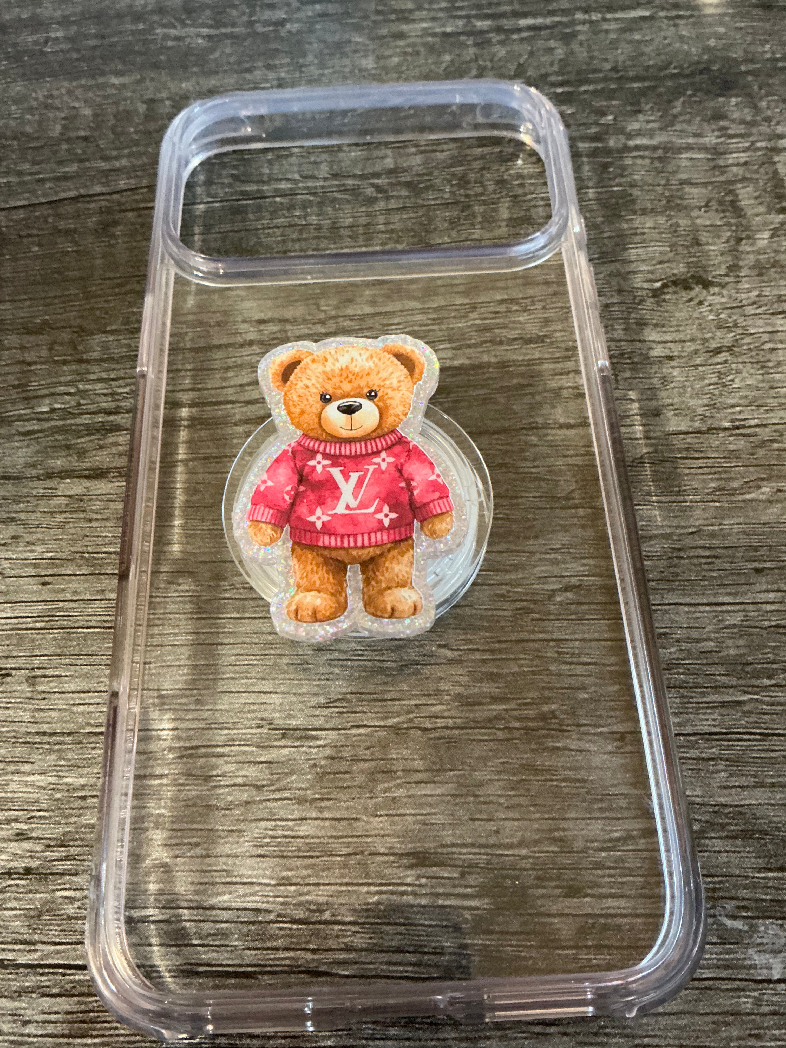 Beary smooth phone grip